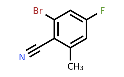 2-bromo-4-fluoro-6-methyl-benzonitrile