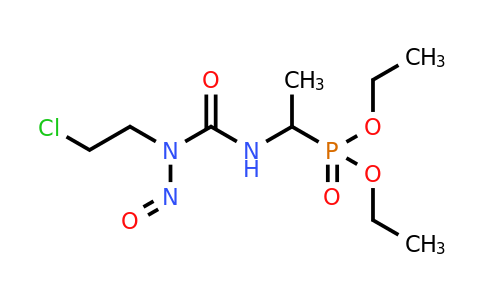 Diethyl (1-(3-(2-chloroethyl)-3-nitrosoureido)ethyl)phosphonate