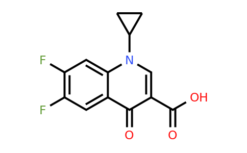 1-cyclopropyl-6,7-difluoro-4-oxo-quinoline-3-carboxylic acid