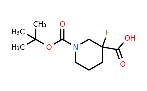 1-tert-Butoxycarbonyl-3-fluoro-piperidine-3-carboxylic acid