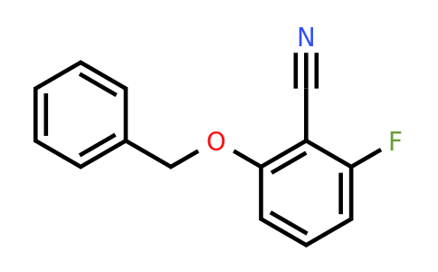 2-benzyloxy-6-fluoro-benzonitrile
