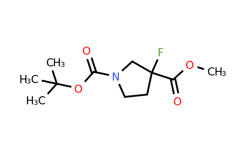 1-tert-Butyl 3-methyl 3-fluoropyrrolidine-1,3-dicarboxylate
