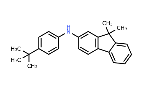 9H-Fluoren-2-amine, N-[4-(1,1-dimethylethyl)phenyl]-9,9-dimethyl-