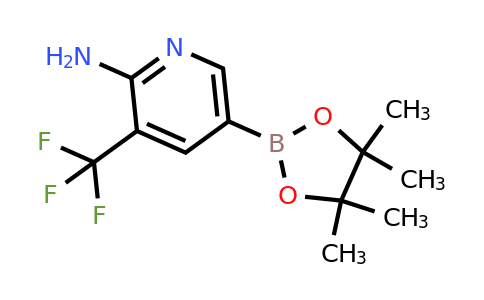 2-Amino-3-(trifluoromethyl) pyridine-5-boronic acid pinacol ester