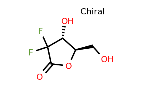 (4R,5R)-3,3-Difluoro-4-hydroxy-5-(hydroxymethyl)dihydrofuran-2(3H)-one