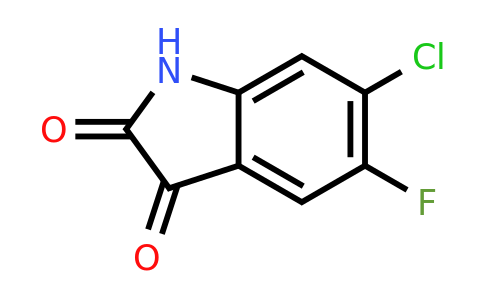 6-Chloro-5-fluoro-indoline-2,3-dione