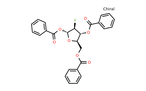 1,3,5-Tri-O-benzoyl-2-deoxy-2-fluoro-a-D-arabinofuranose